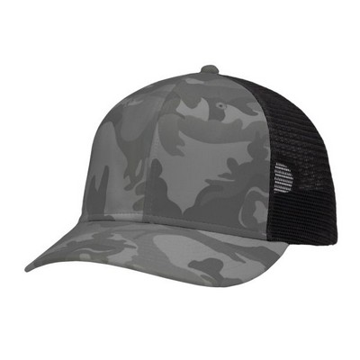 Sportsmanª Nylon Camo Mesh Trucker Cap (Blank)