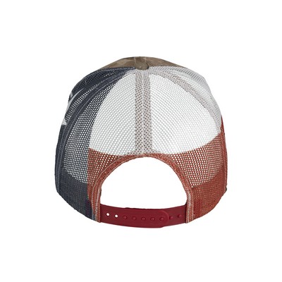 Kati Printed Mesh Trucker Cap w/Snap Tab (Embroidered)